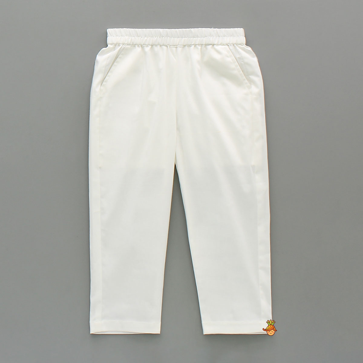 Ethnic Kurta With Faux Mirror Work Jacket And Pyjama