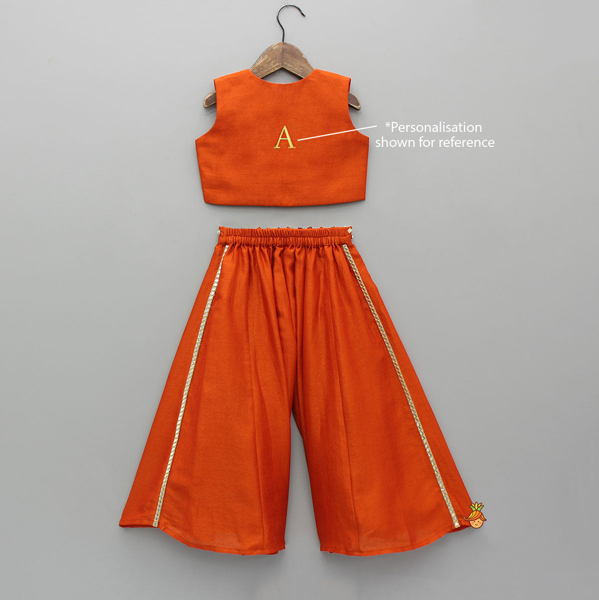 Stunning Butterfly Embellished Top With Matching Palazzo