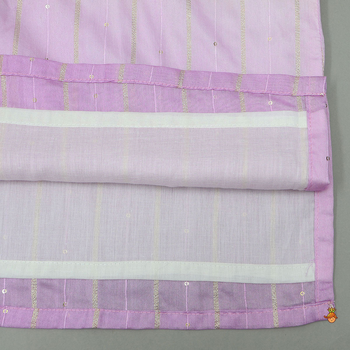 Ombre Lace Work Decorative Kurta With Pyjama