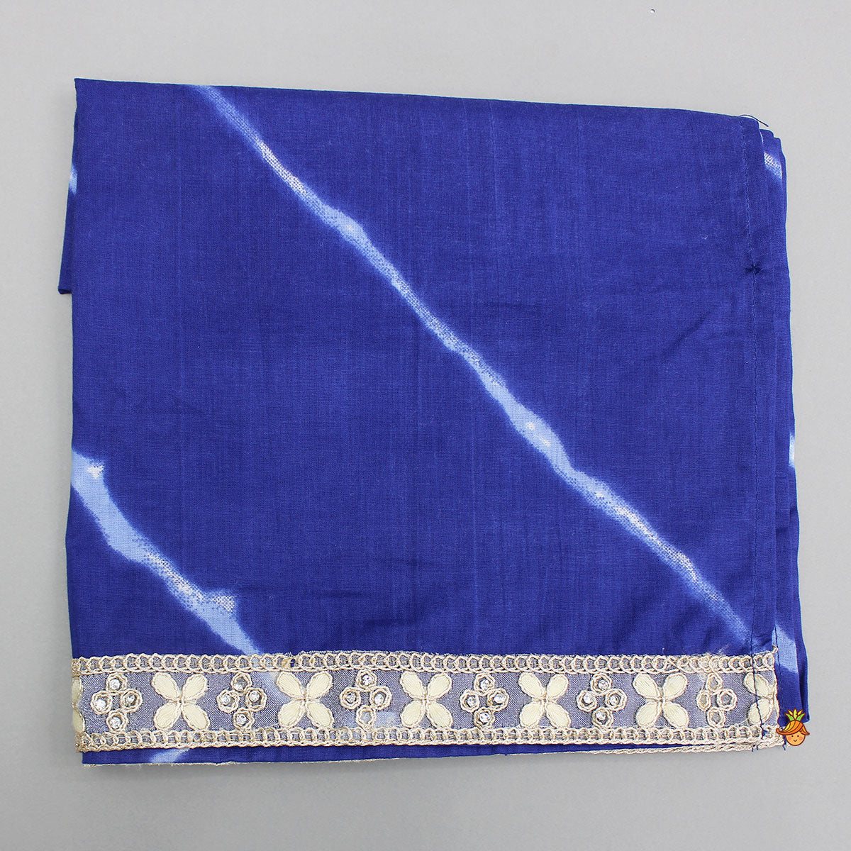 Bandhani Printed Kurti With Leheriya Sharara And Matching Dupatta