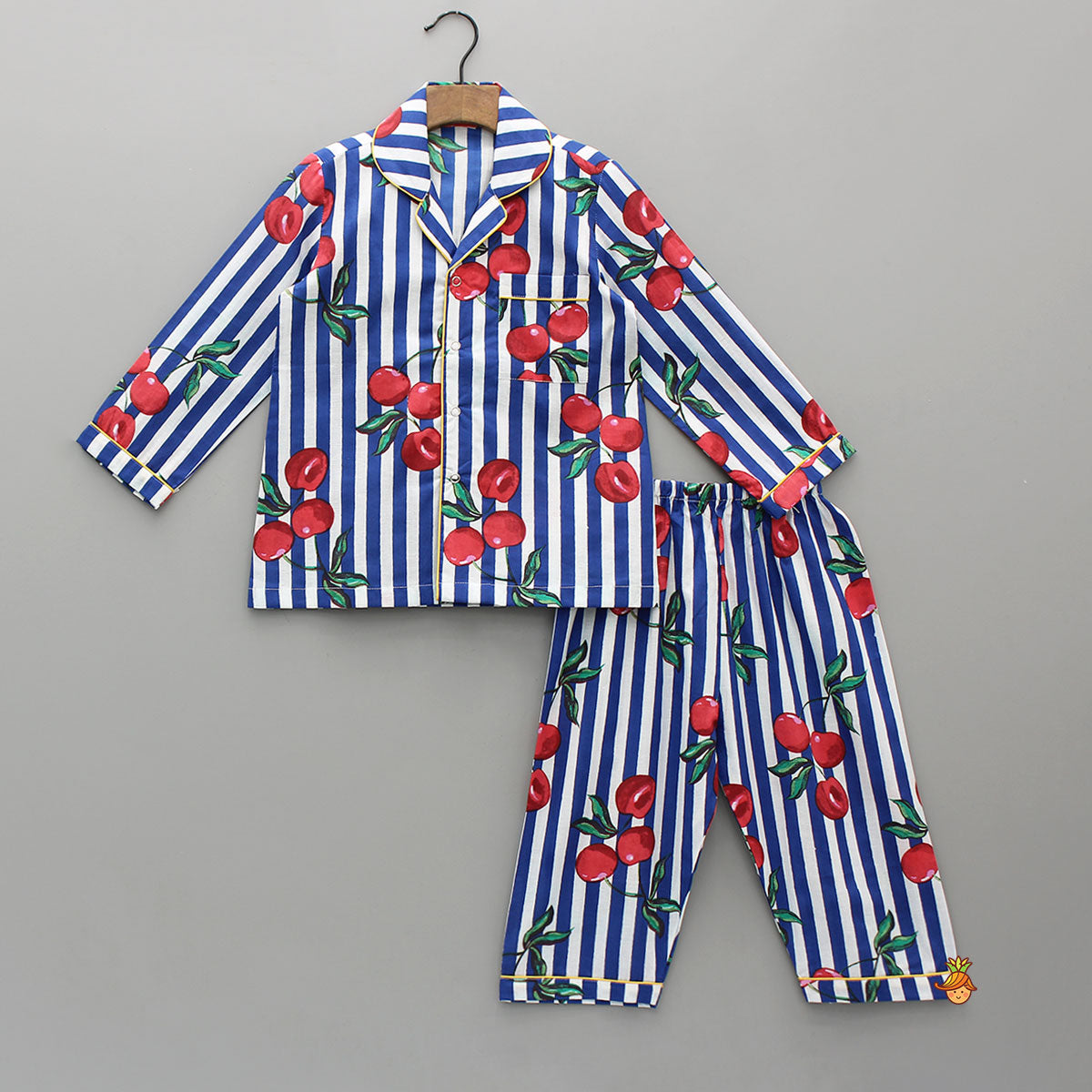 Striped Cotton Printed Sleepwear