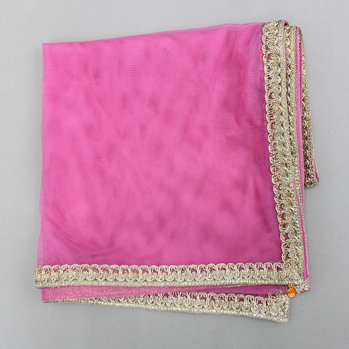 Elegant Yoke-Detail Kurti With Matching Salwar And Dupatta