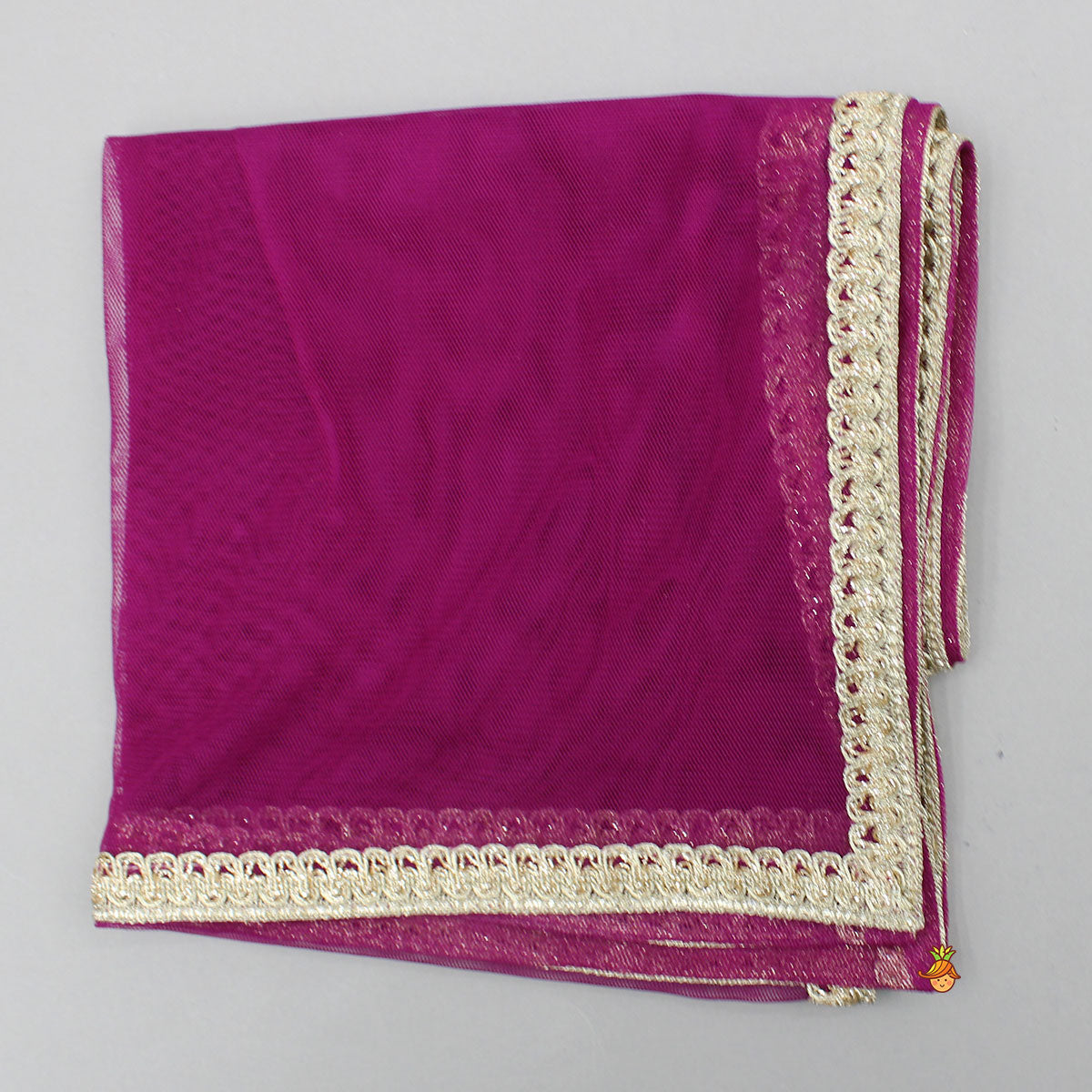 Yoke-Detail Ethnic Kurti With Matching Salwar And Dupatta