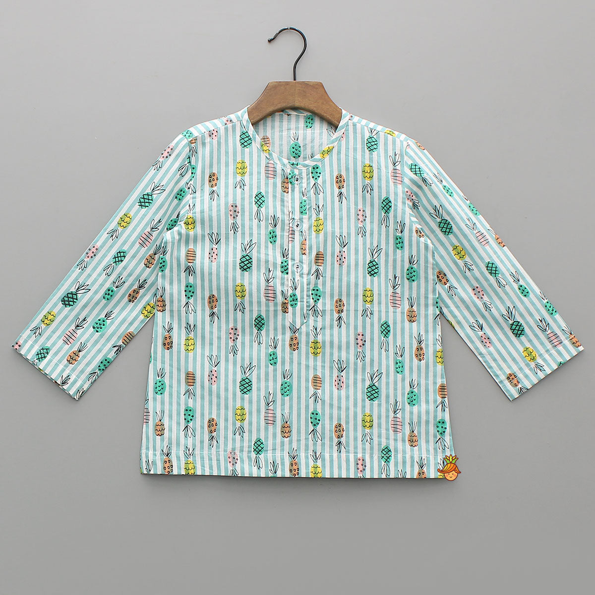 Fruit And Stripe Printed Sleepwear