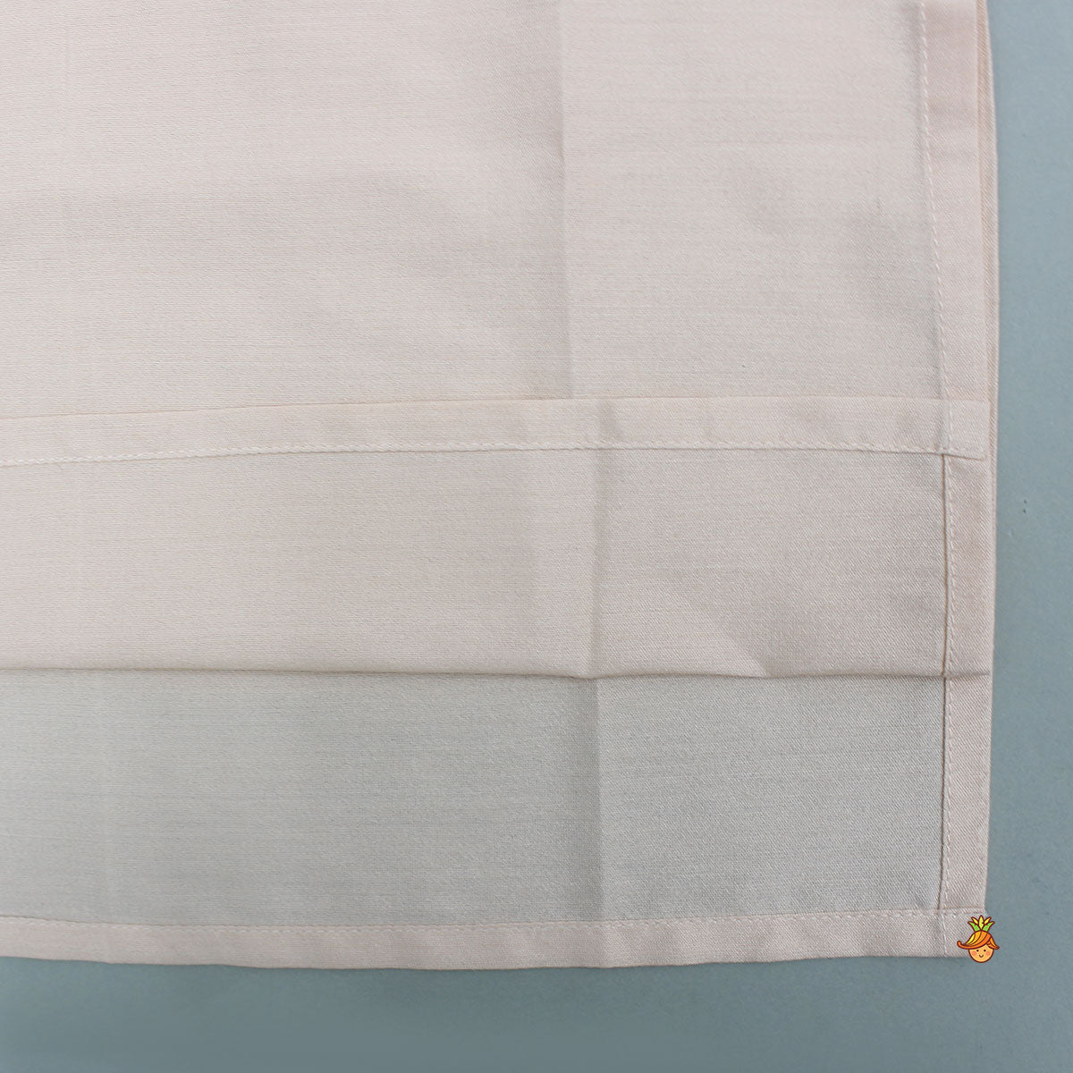 Kurta With Potli Button Detailed Jacket And Pyjama