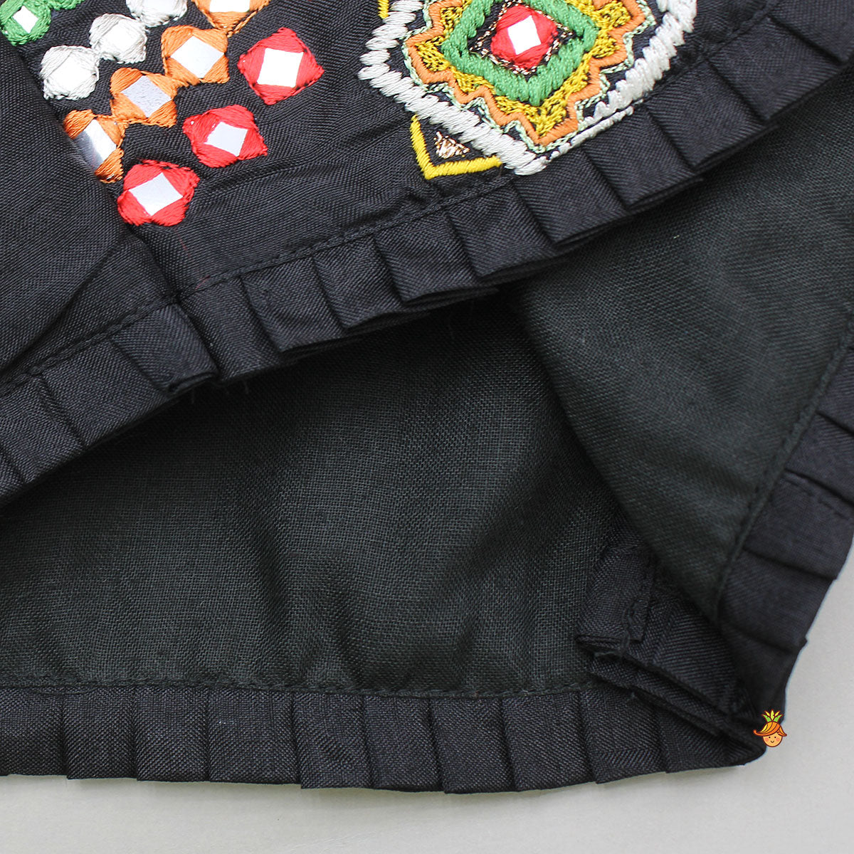 Intricate Embroidered Top And Flared Lehenga