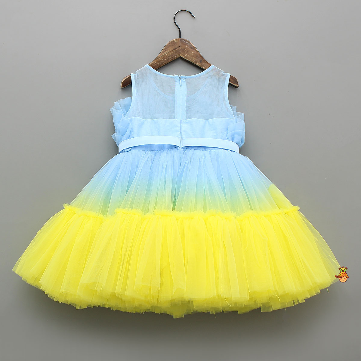 Dual-Tone Charming Net Dress