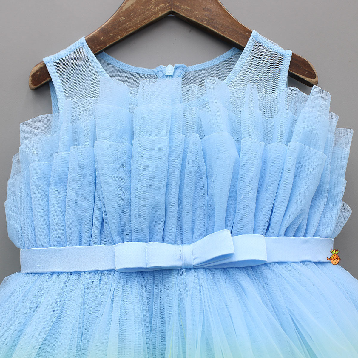 Dual-Tone Charming Net Dress