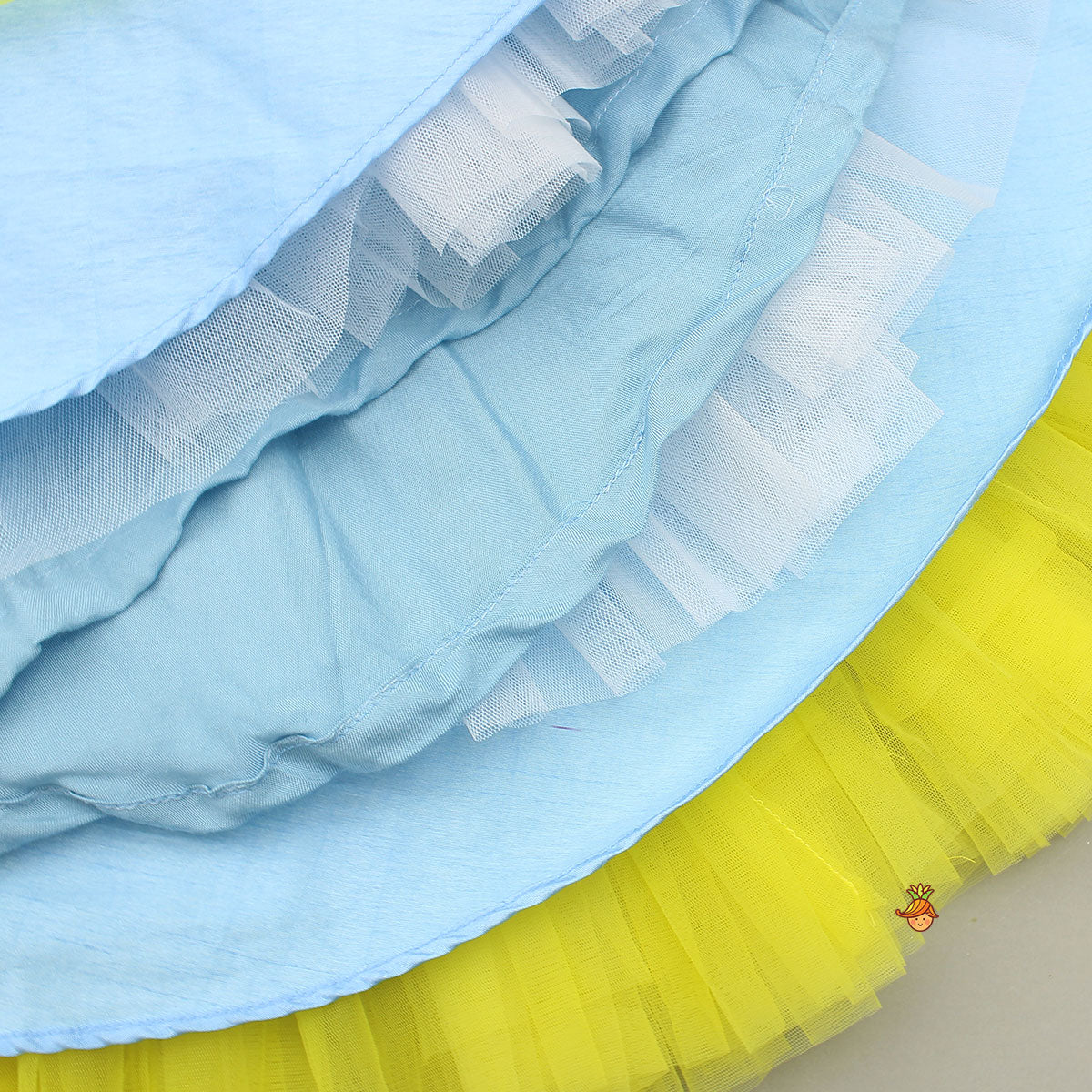 Dual-Tone Charming Net Dress