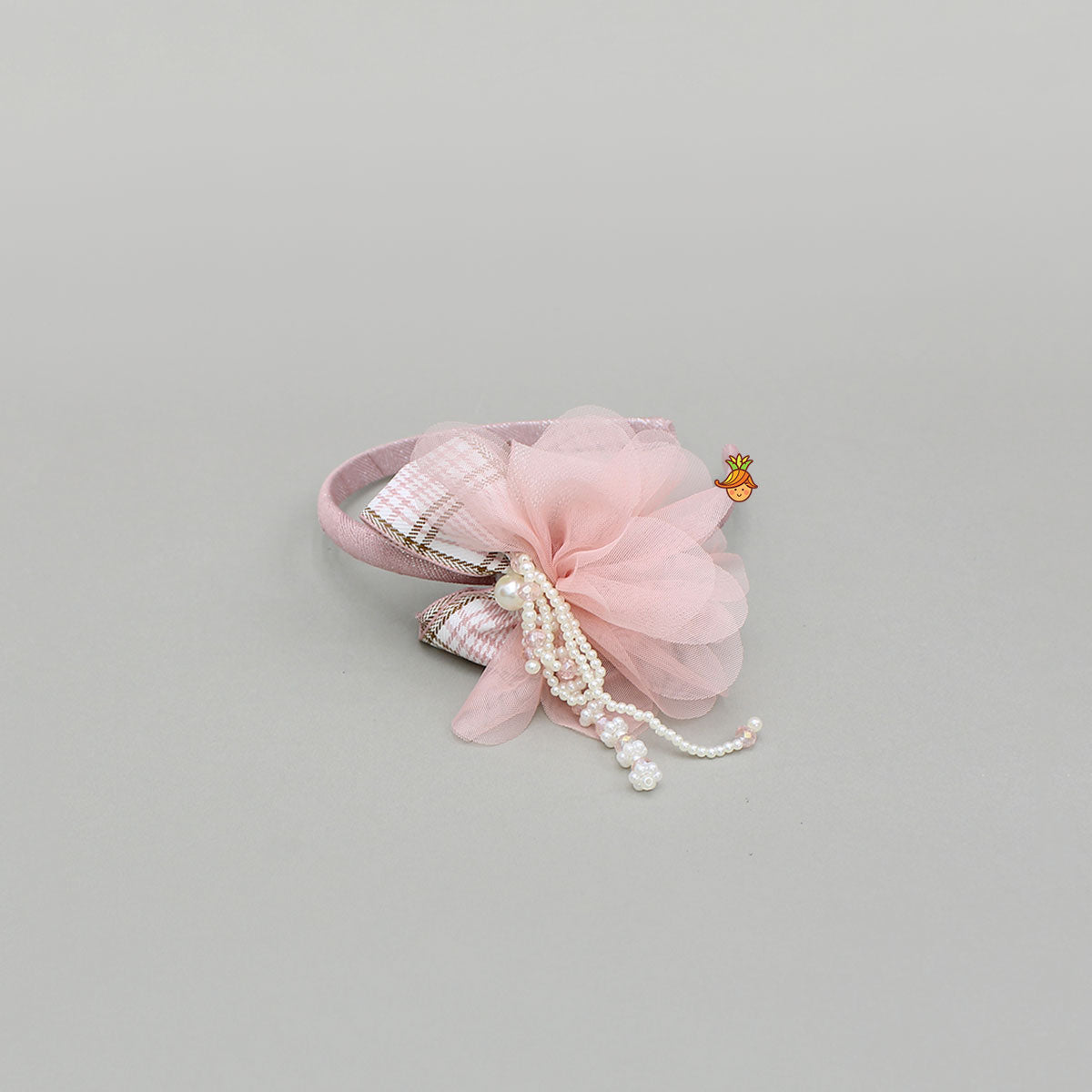 Fancy Bow Net Hair Band