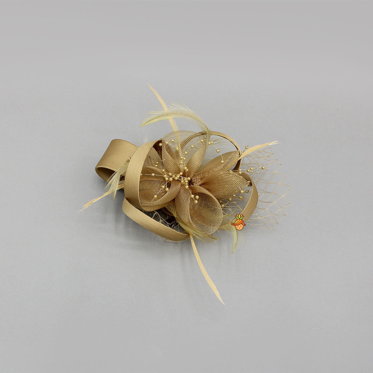 Fancy Net Twisted Hair Clip