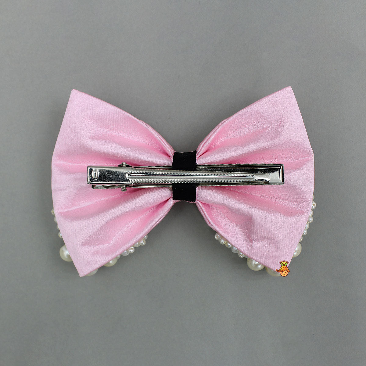Charming Knot-Detail Bow Hair Clip