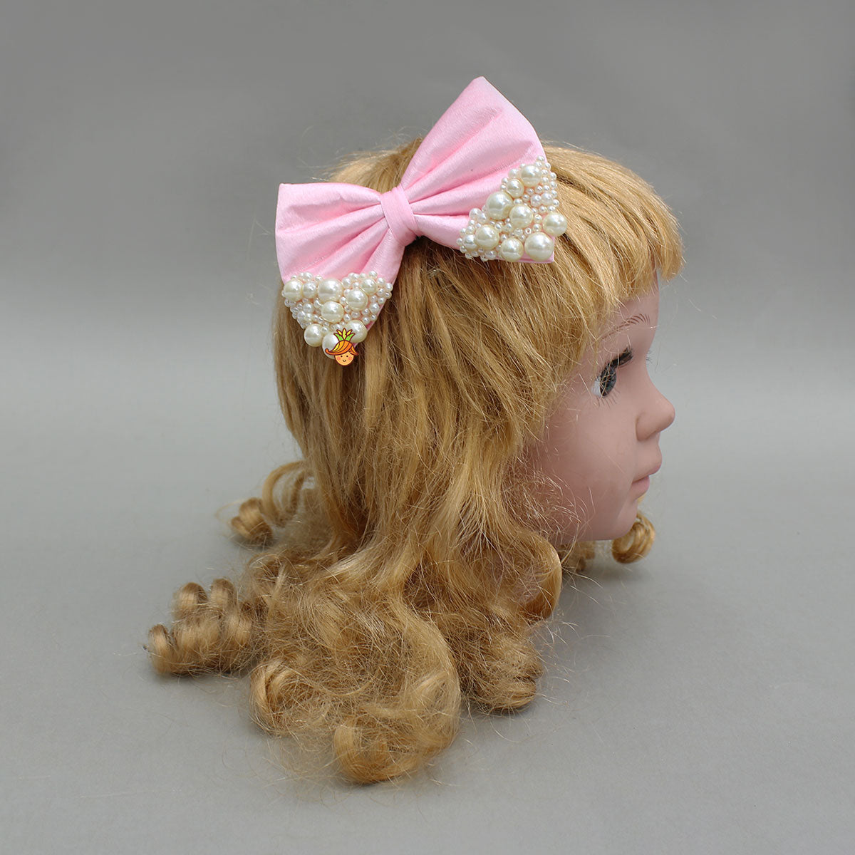 Charming Knot-Detail Bow Hair Clip