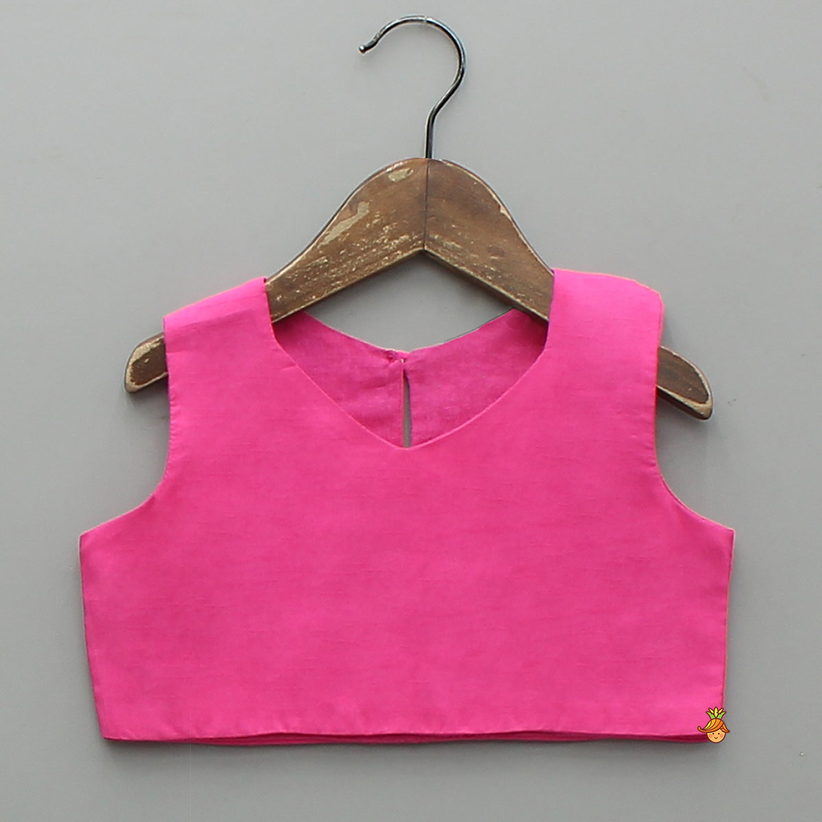 Kaftan Top With Inner Crop Top And Pant