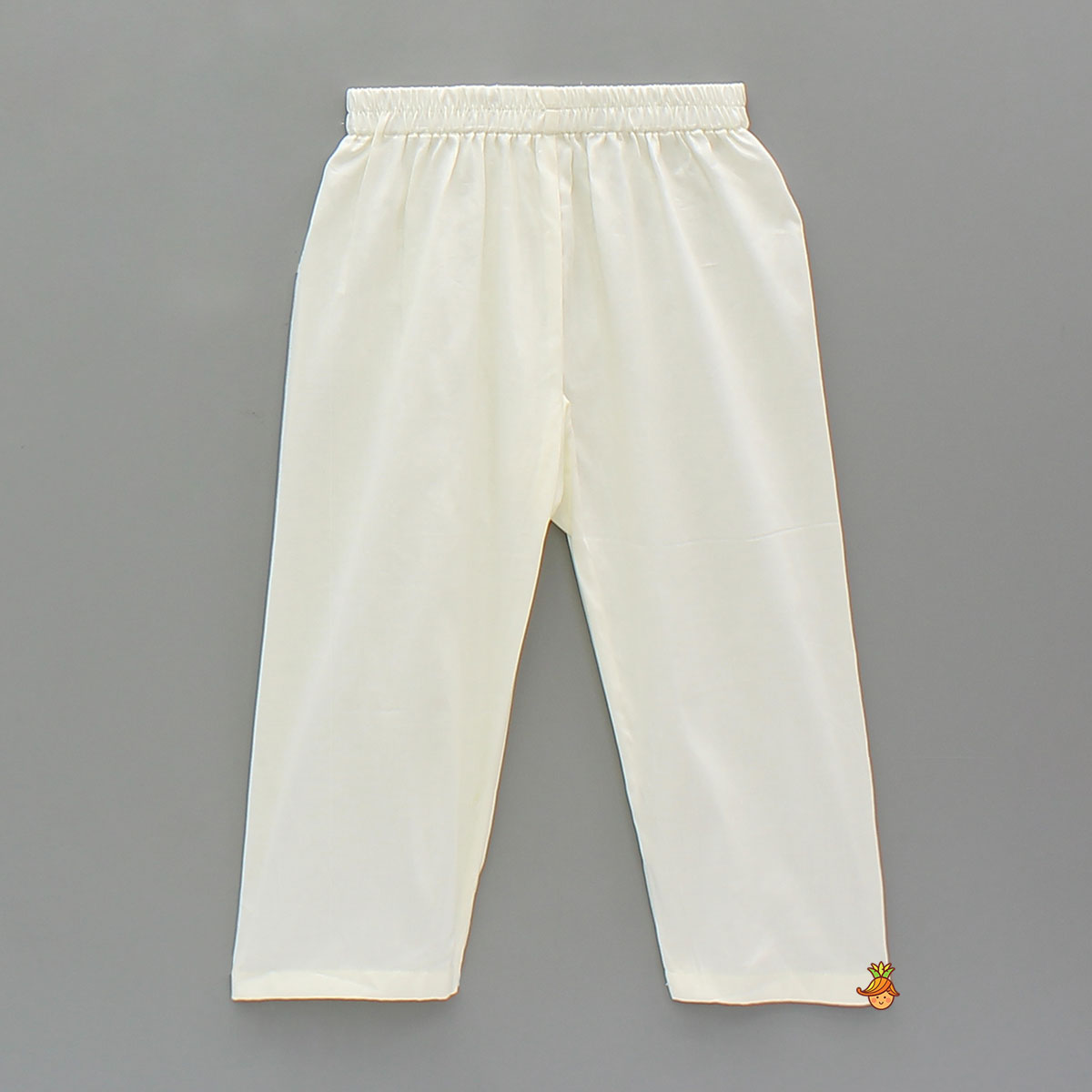 Gota Work Front Placket Kurta With Pyjama