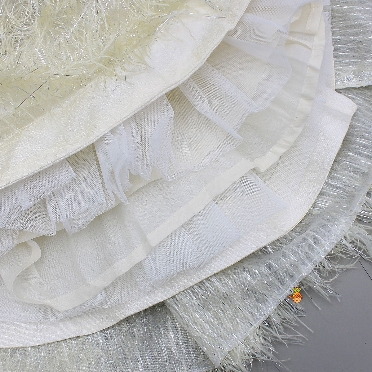 Elegant Fur Sleeveless Dress