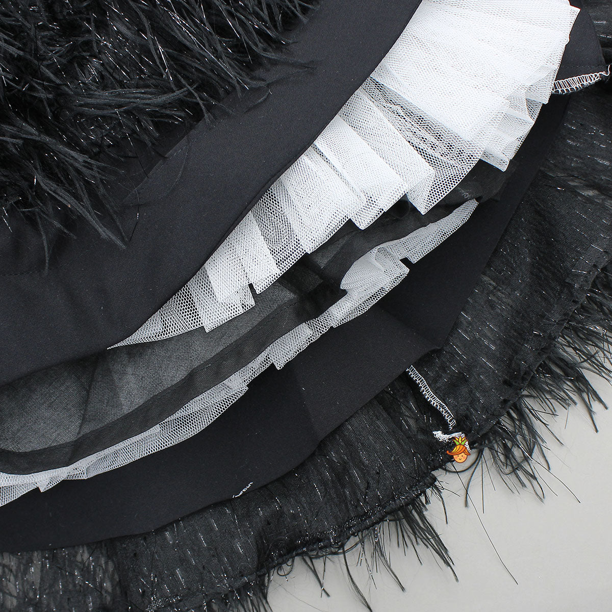 Gorgeous Fur Sleeveless Dress