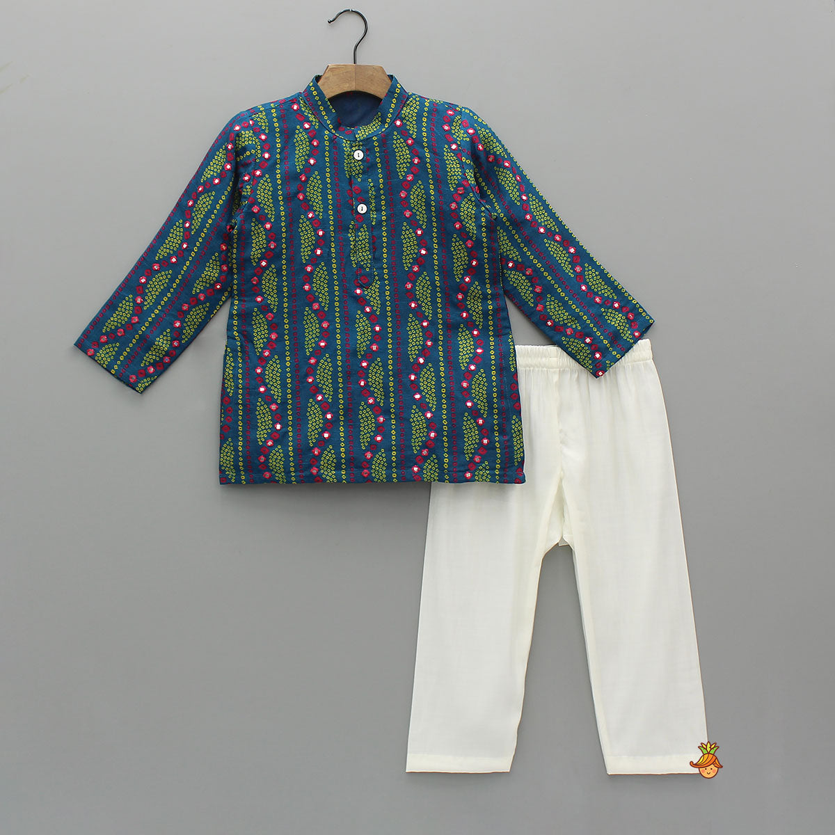 Bandhani Printed Kurta And Pyjama