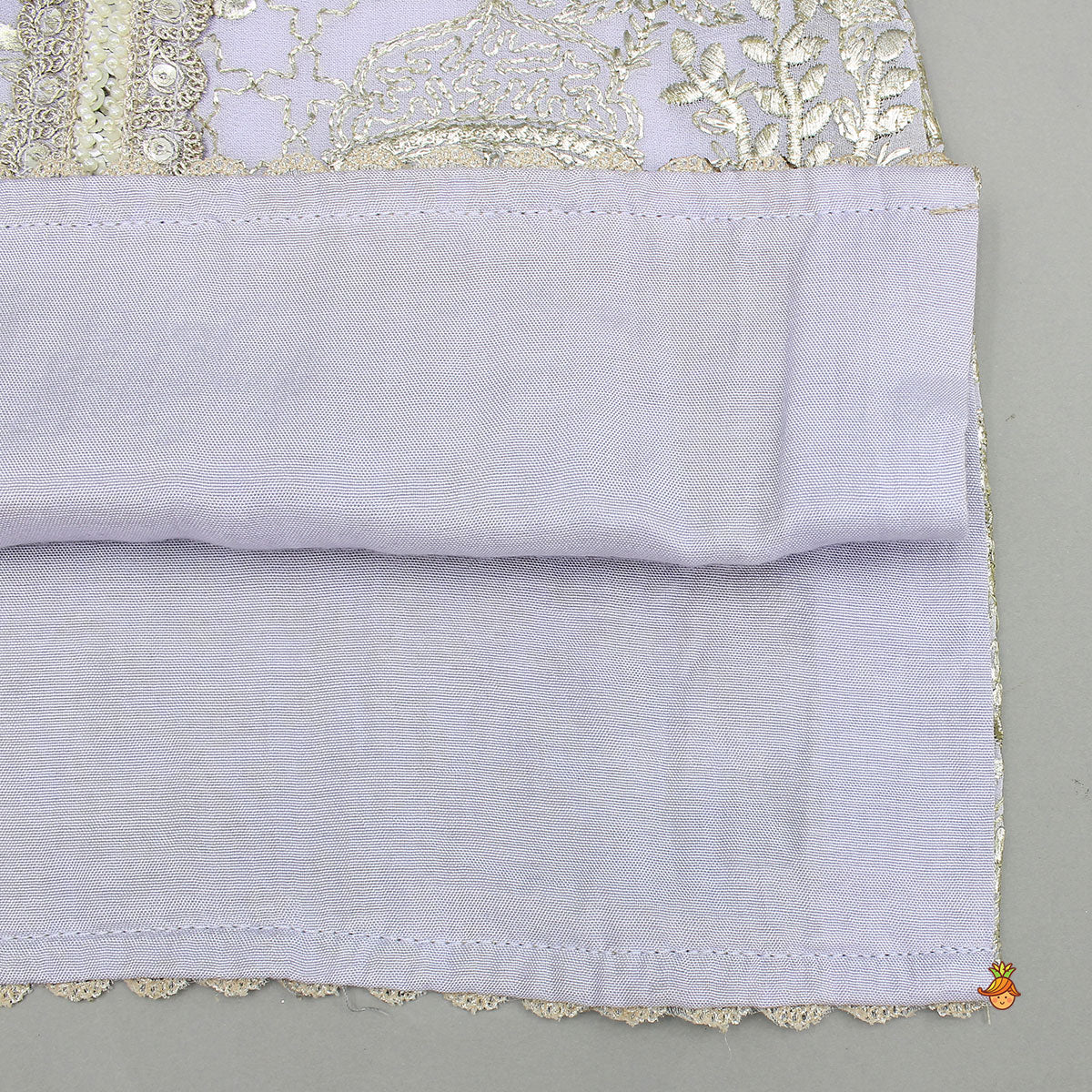 Heavy Embroidered Kurti With Beautiful Layered Sharara And Net Dupatta