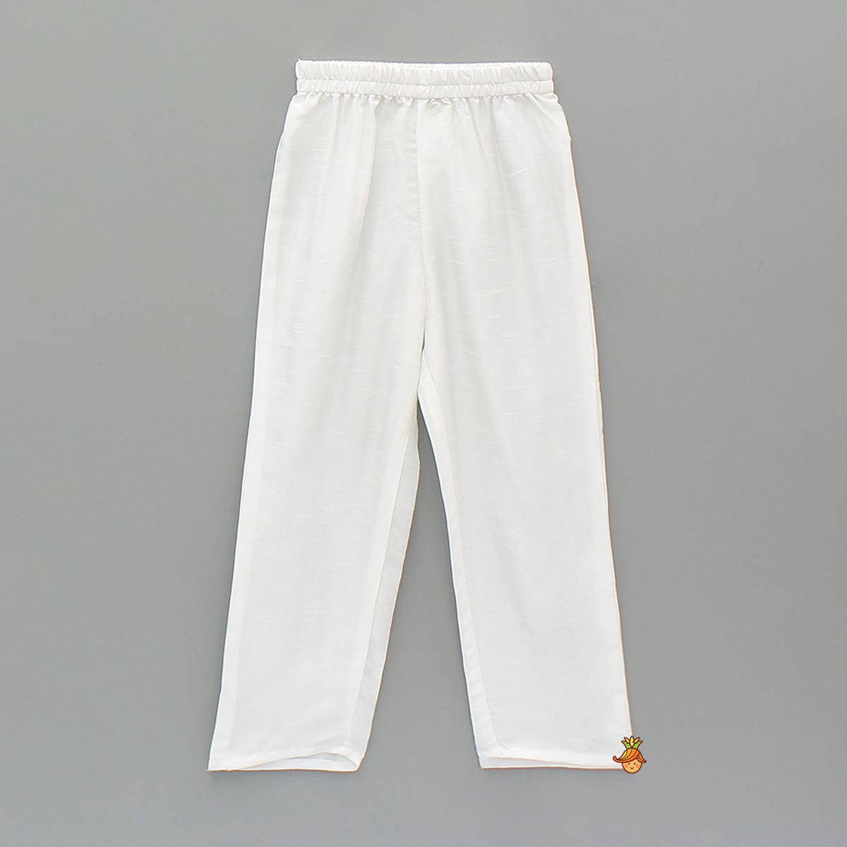 Front Placket Shimmery Kurta With Pyjama