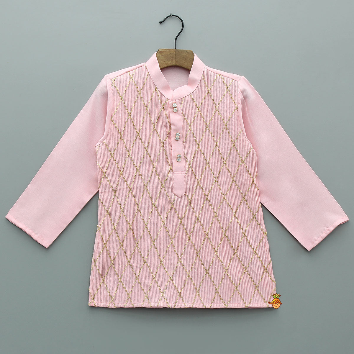 Gota Work Kurta And Pyjama