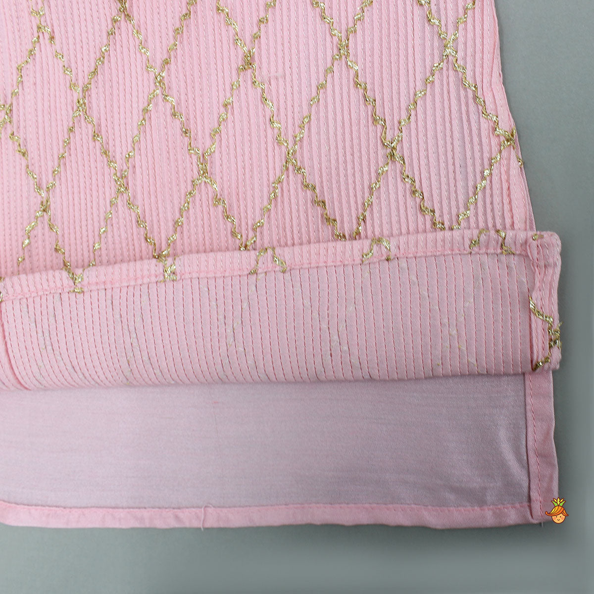 Gota Work Kurta And Pyjama