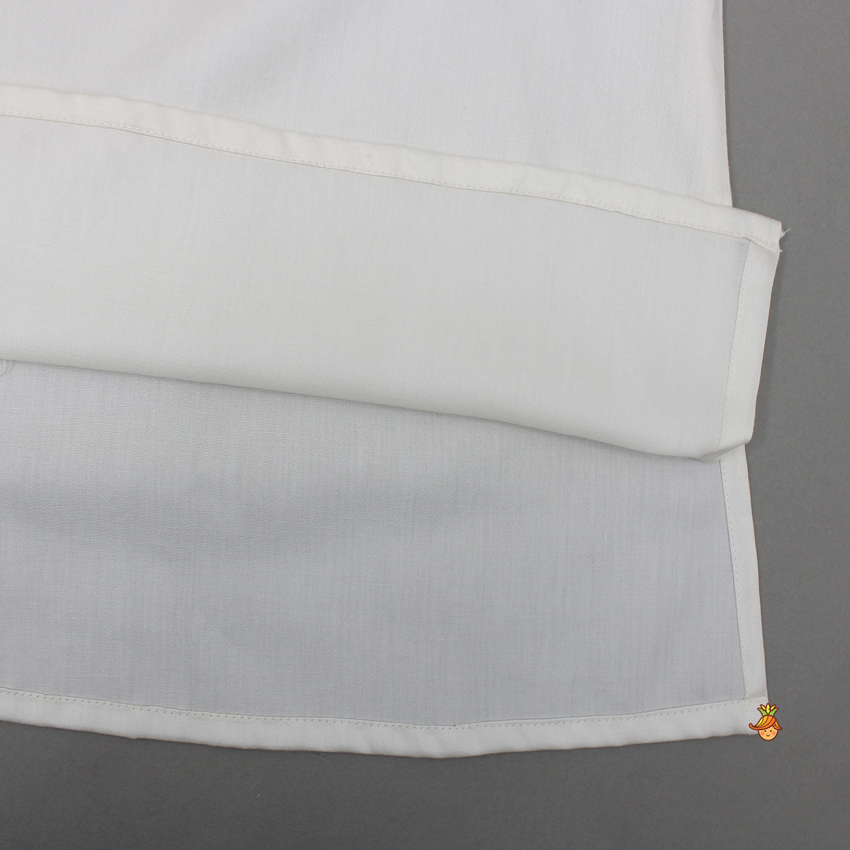 Lace Detailed Yoke Kurta And Pyjama