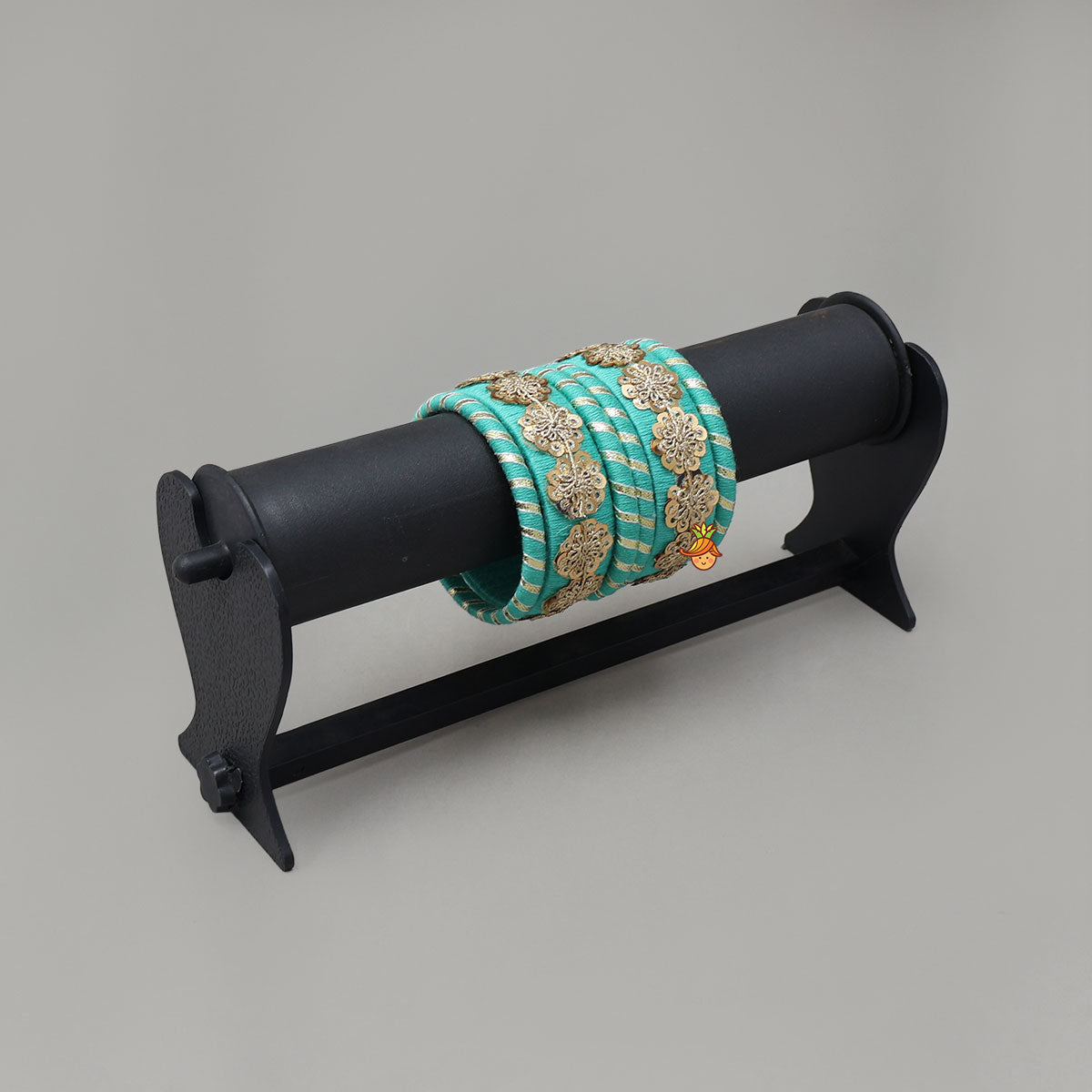 Adorable Thread Bangles With Sequin Detailing