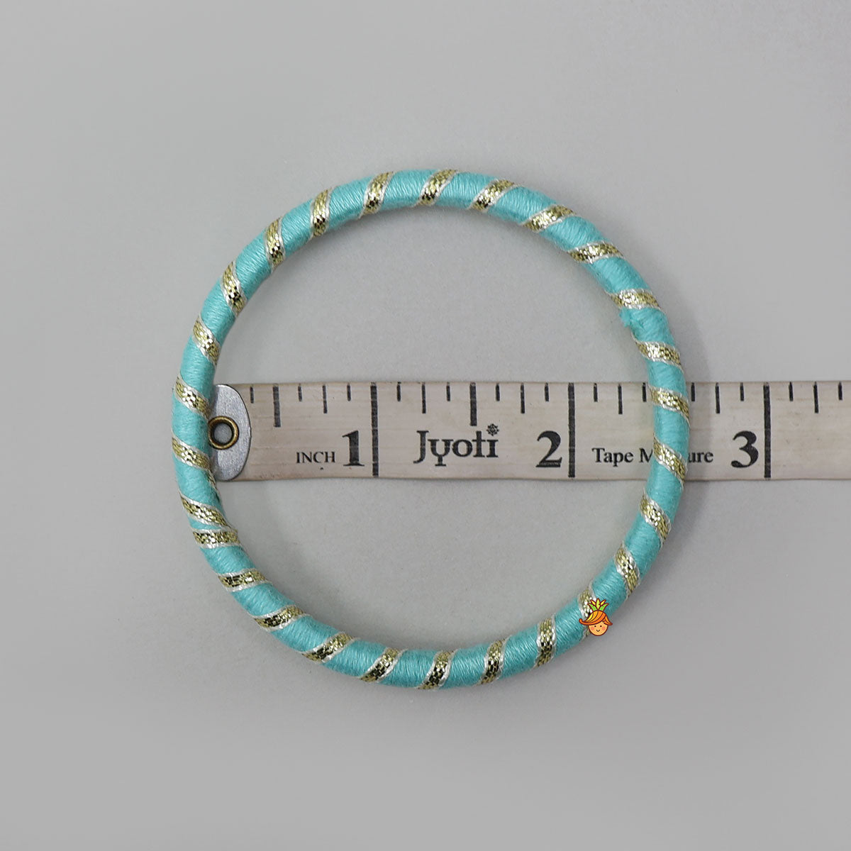 Gota Lace-Embellished Beautiful Thread Bangles