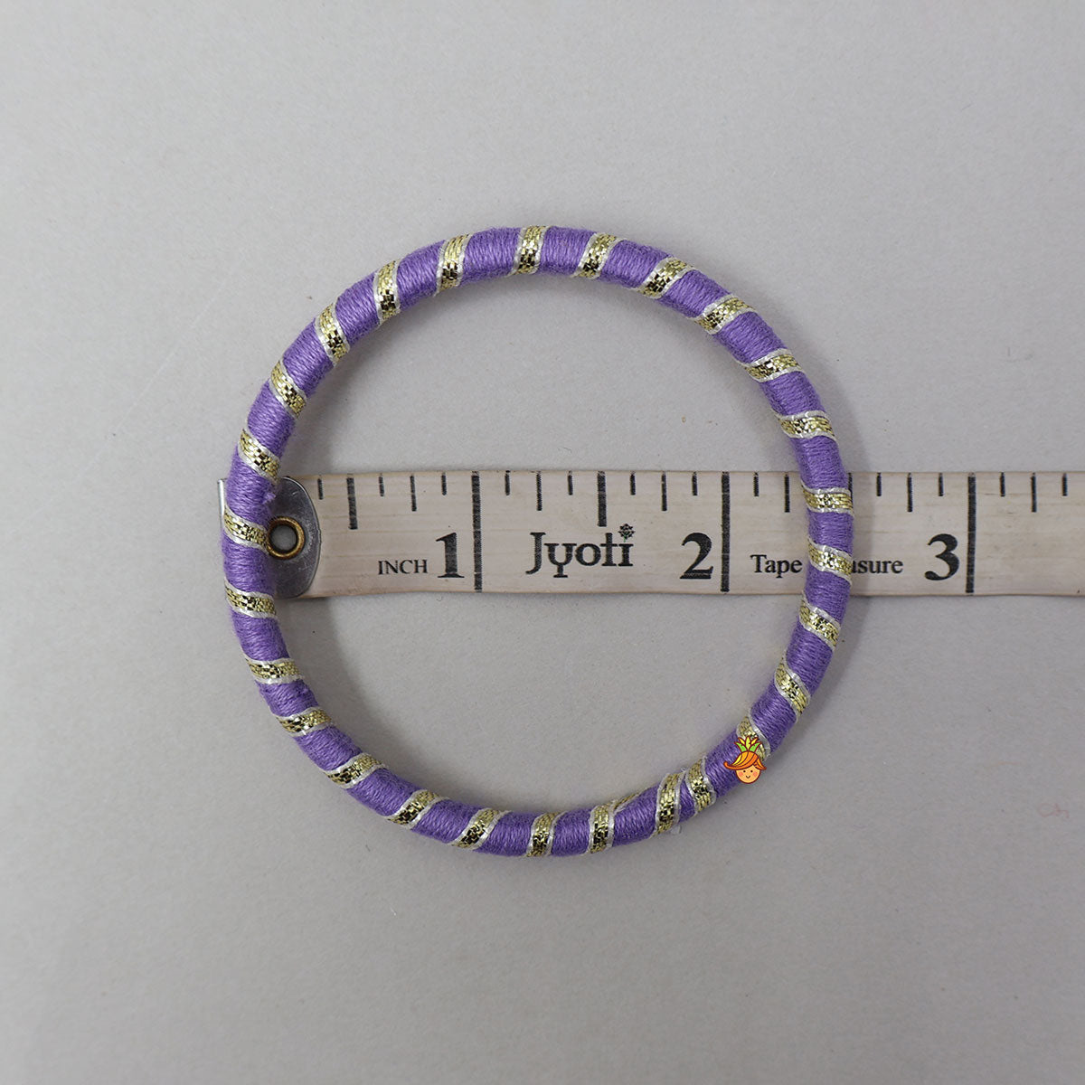 Gota Lace-Embellished Pretty Thread Bangles