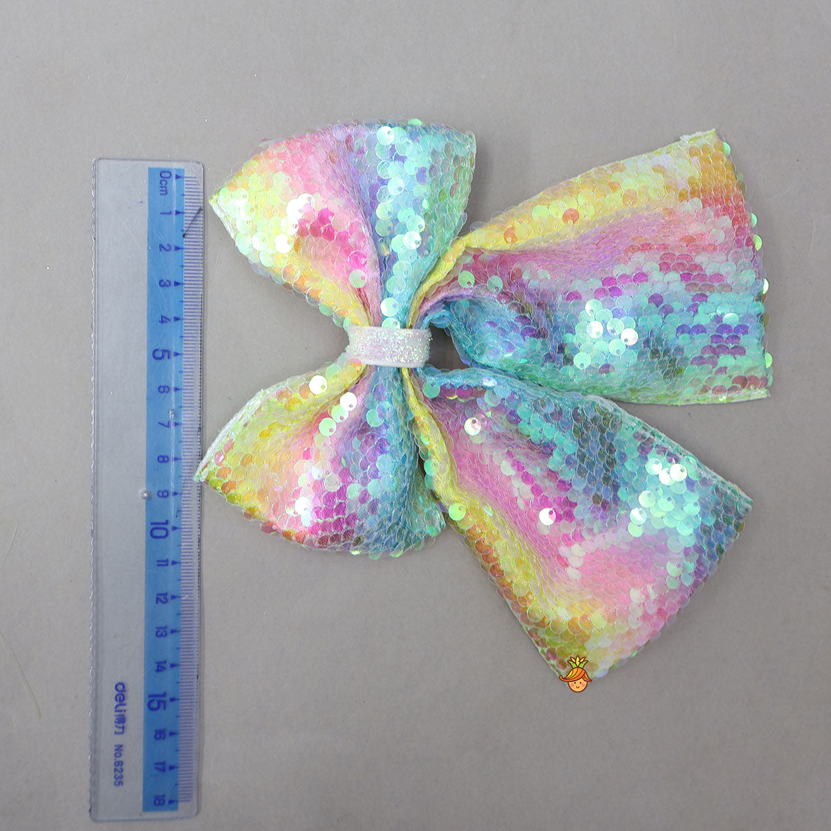 Stunning Sequined Bow Hair Clip