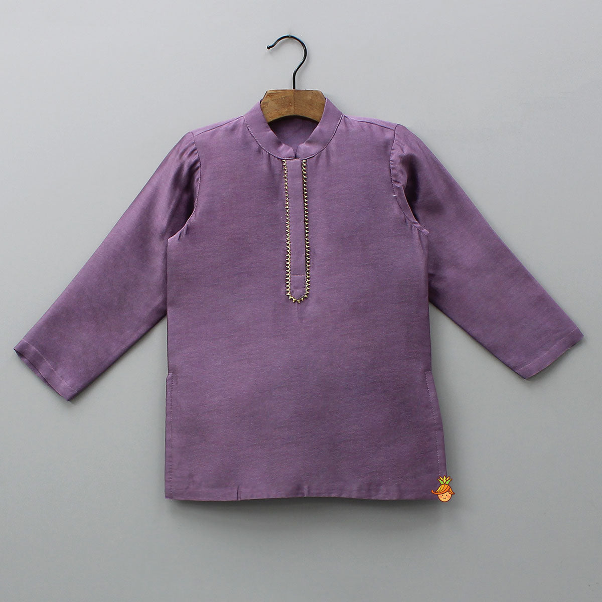 Elegant Kurta With Hand-Sequins Embroidered Jacket And Pyjama