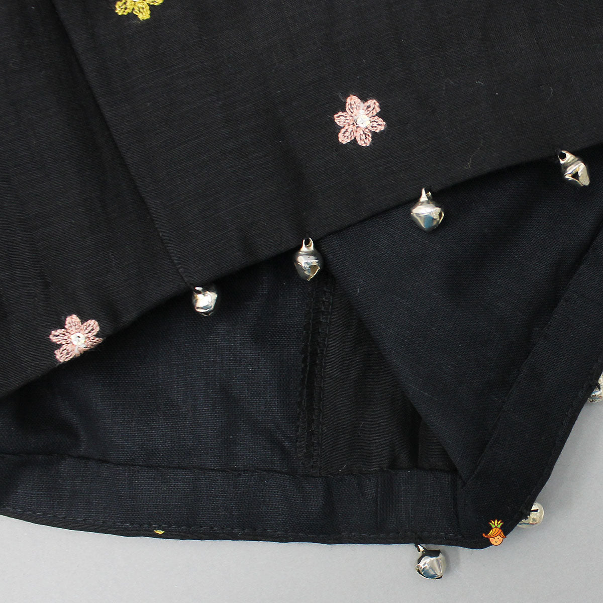 Back Tie-Knot Top And Lehenga