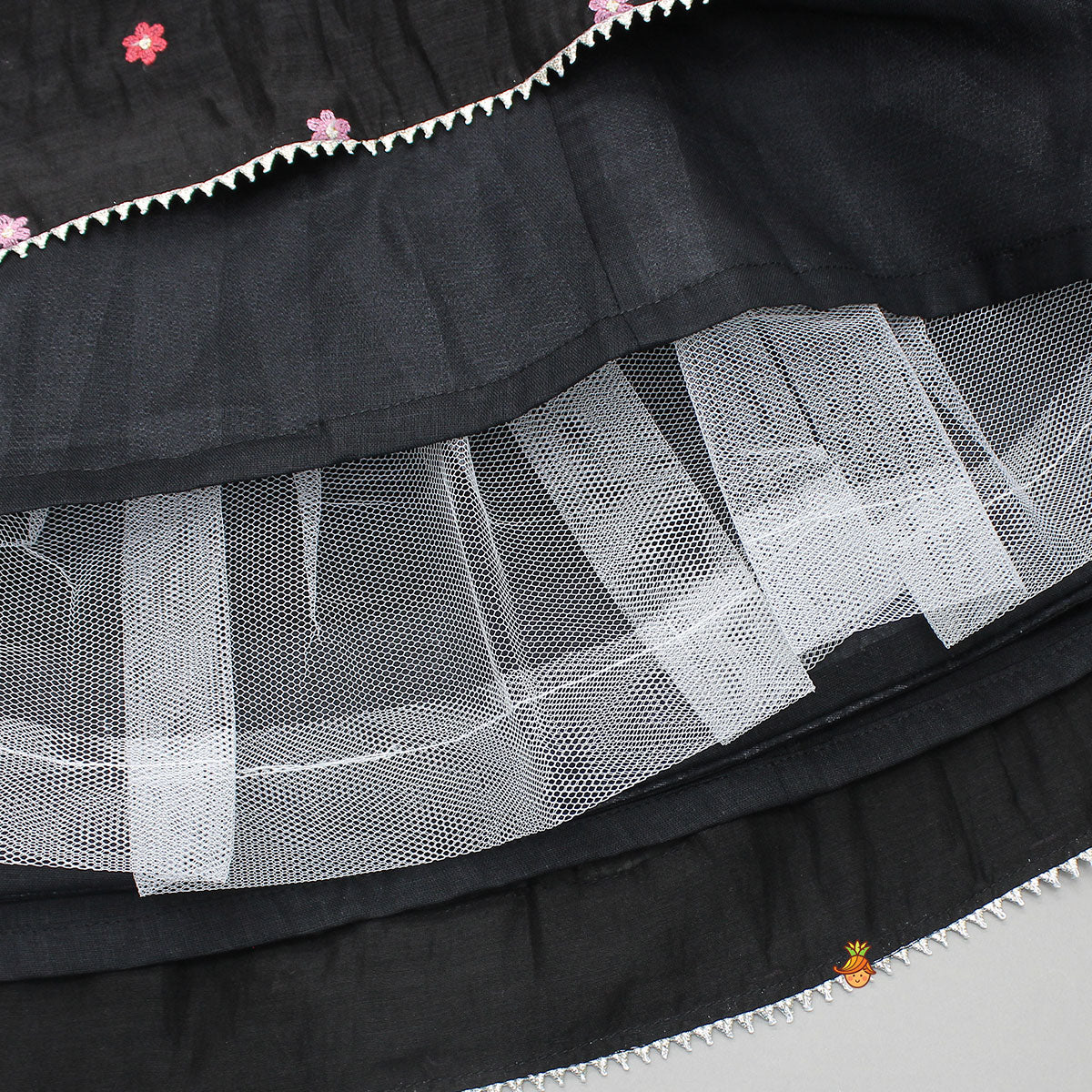 Back Tie-Knot Top And Lehenga