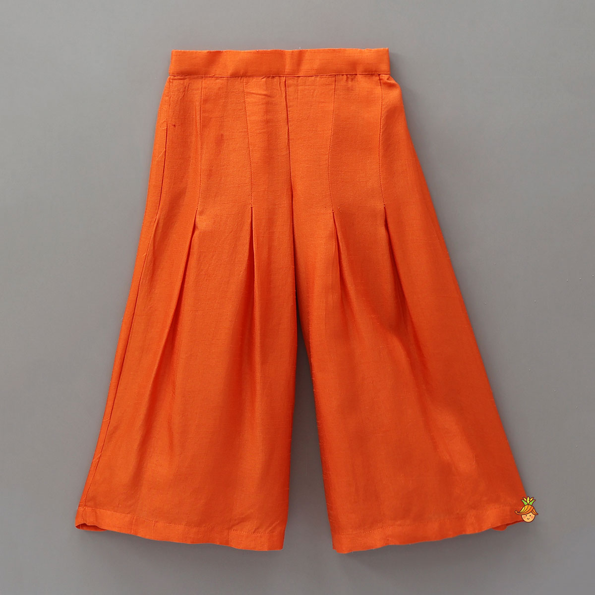 Strappy Top With Printed Shimmery Jacket And Palazzo