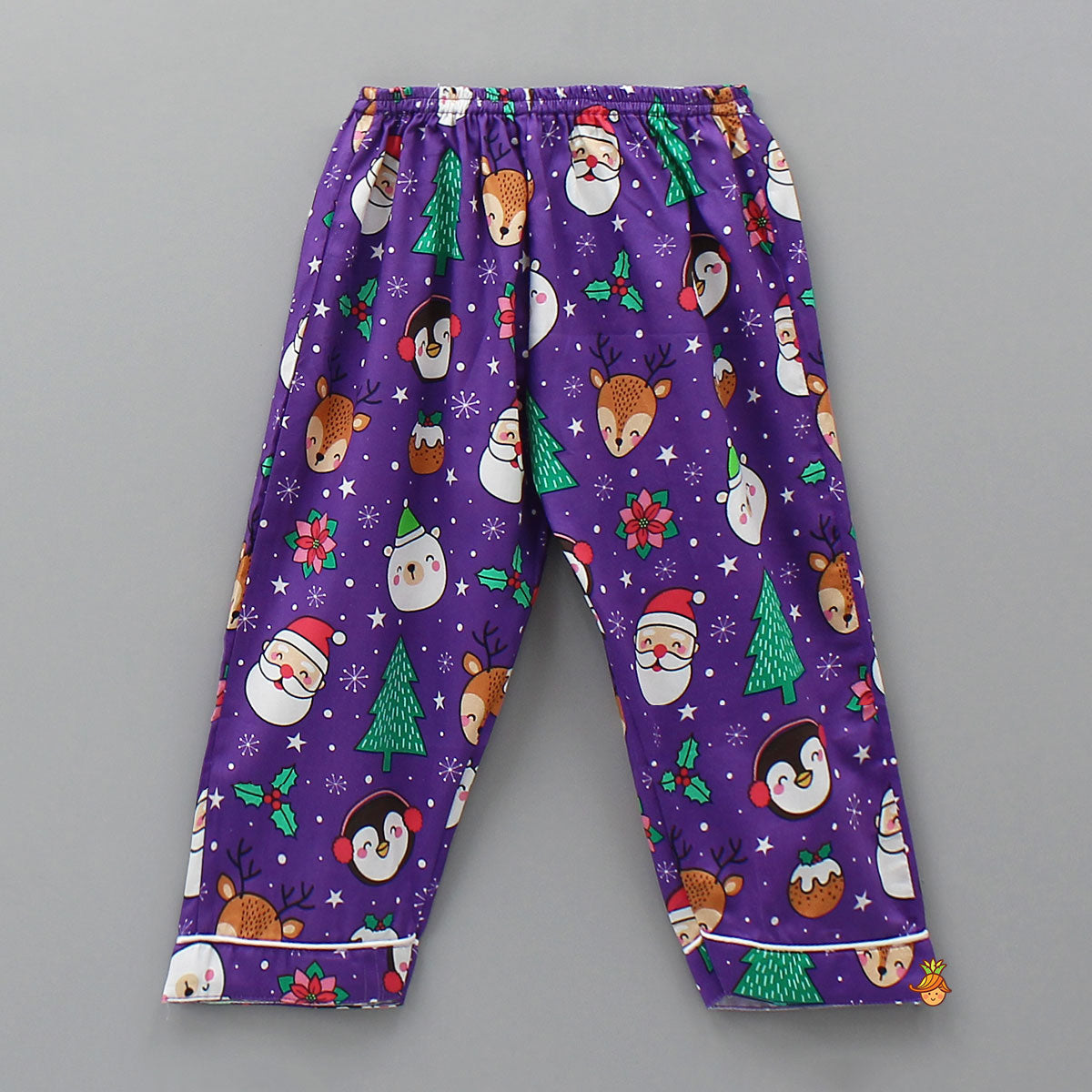 Christmas-Themed Printed Sleepwear