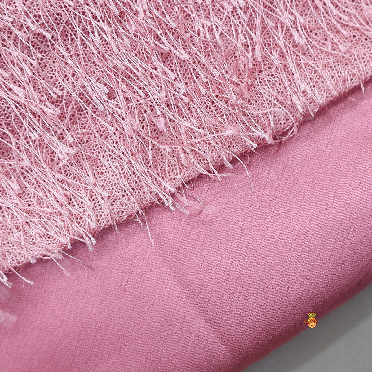 Adorable Fur-Detail Dress With Matching Cape