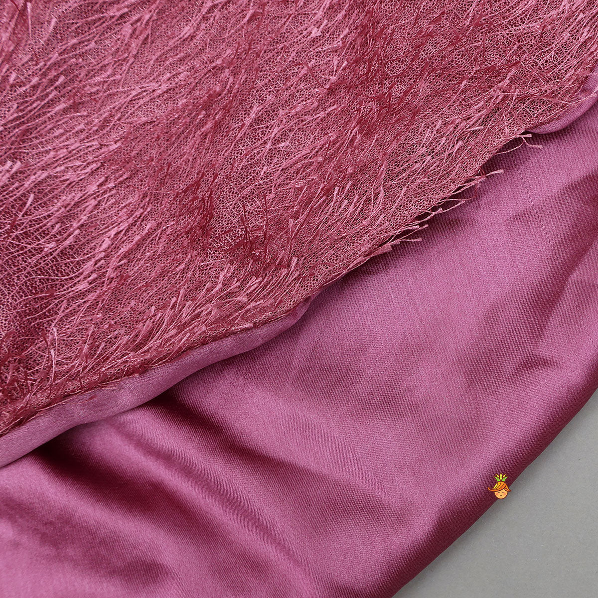 Adorable Fur-Detail Dress With Matching Cape