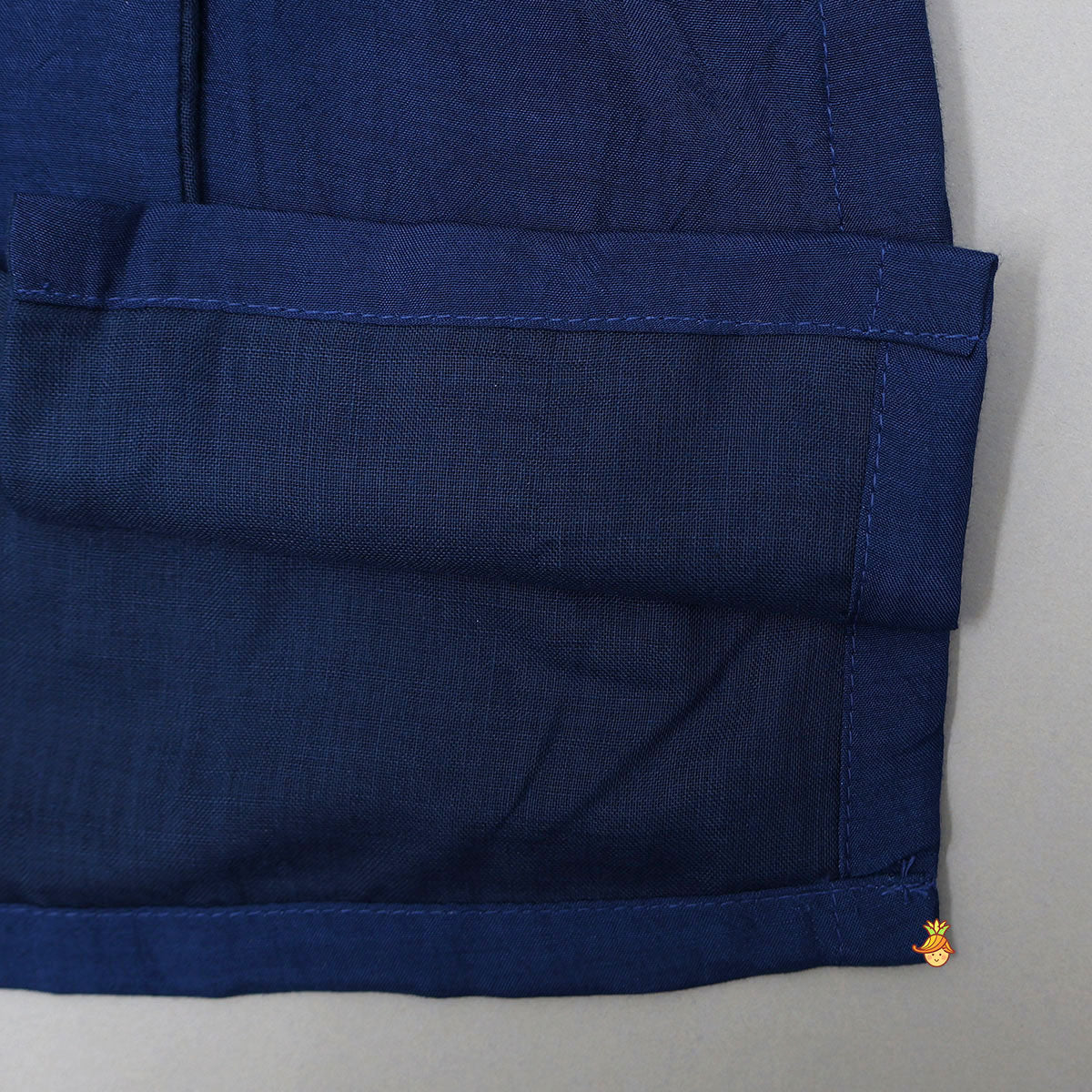 Side Button Detail Kurta With Pyjama