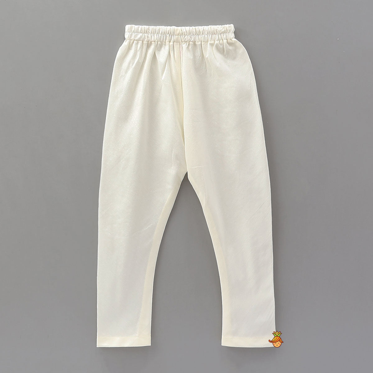 Embroidered Front Placket Ethnic Kurta With Churidar