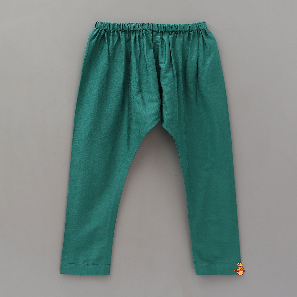 Ethnic Kurta With Pocket-Detail Printed Jacket And Pyjama