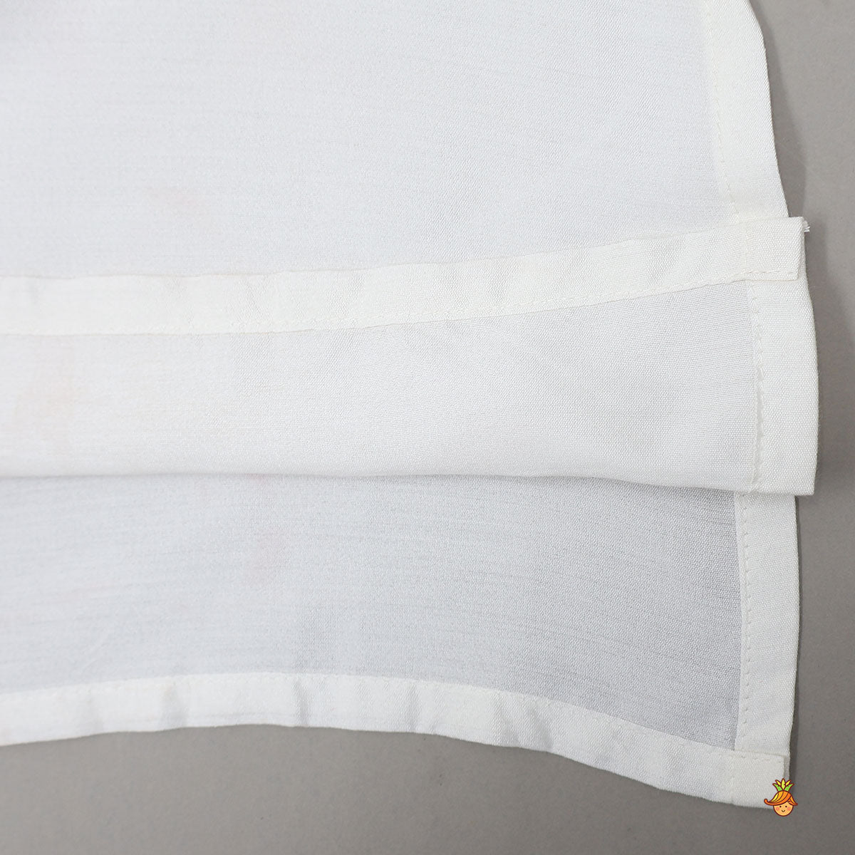 Ethnic Kurta With Thread Embroidered Jacket And Pyjama