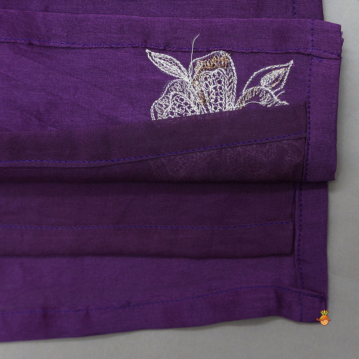 Ethnic Kurta With Pocket-Detail Printed Jacket And Pyjama