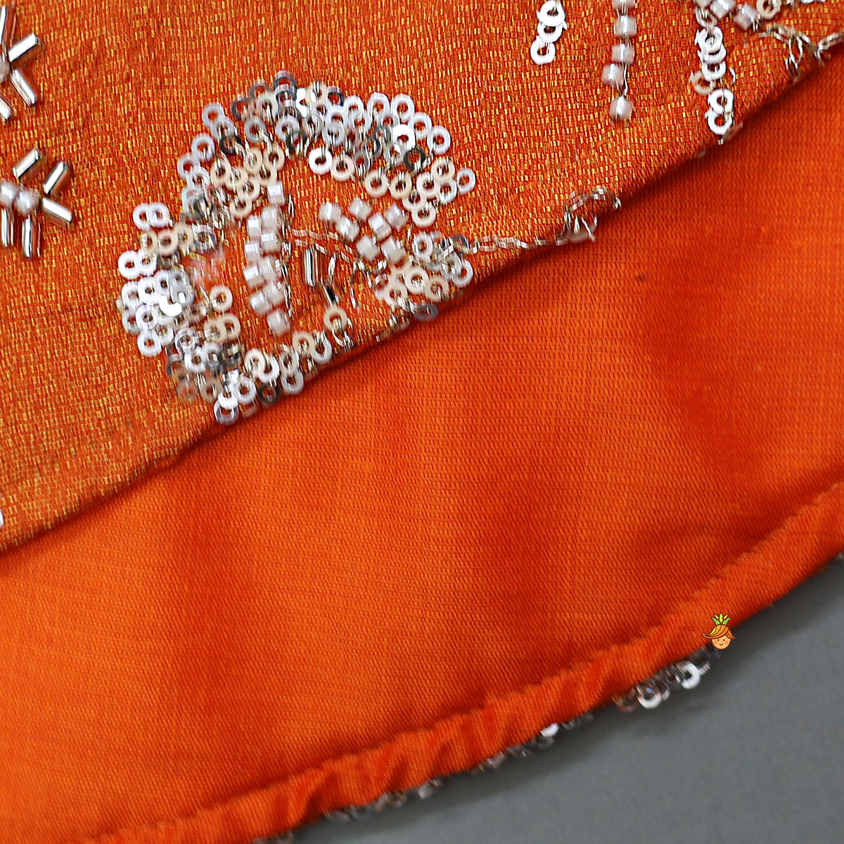 Intricate Beads And Cut Dana Embroidered Kurti With Flared Palazzo