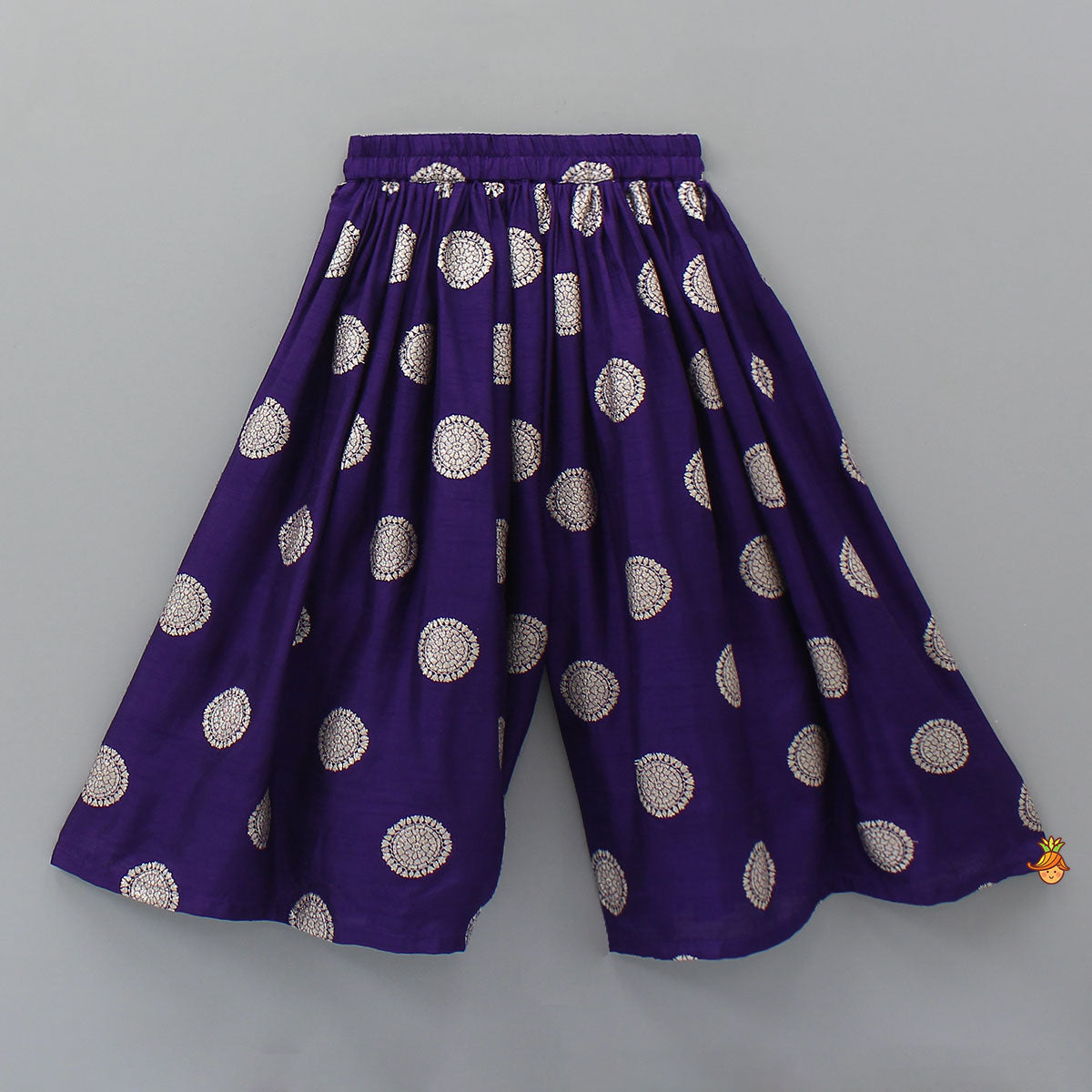 Gota Work Stylish Flared Top With Palazzo