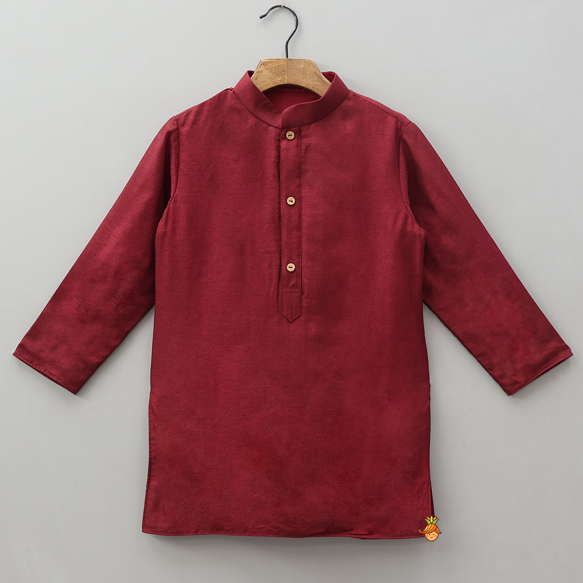 Ethnic Kurta With Embroidered Jacket And Pyjama