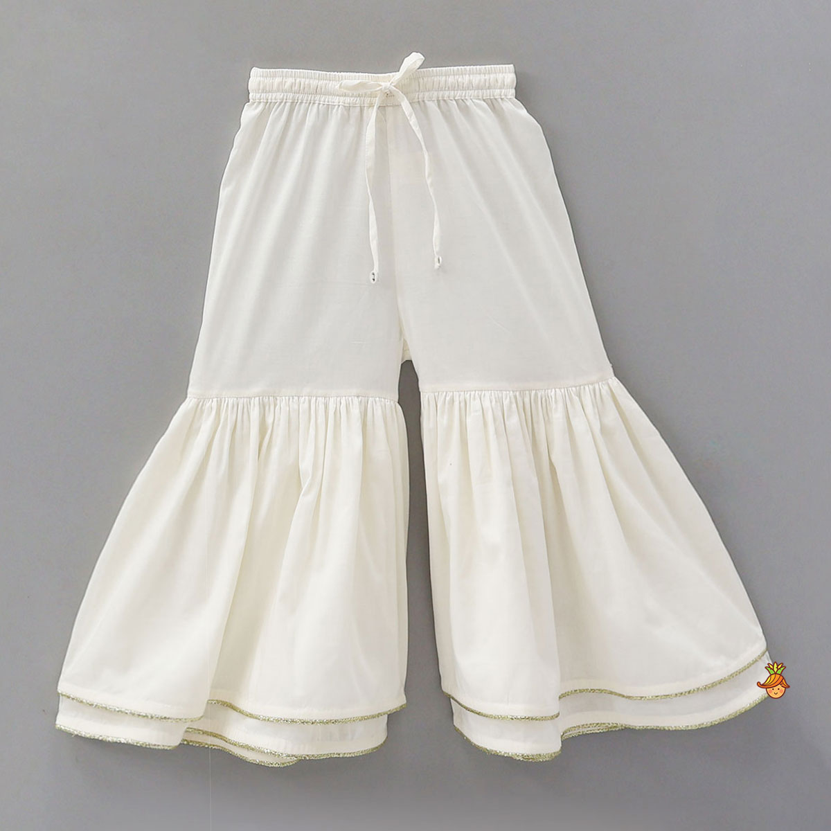 Beautiful Embroidered Kurti And Sharara