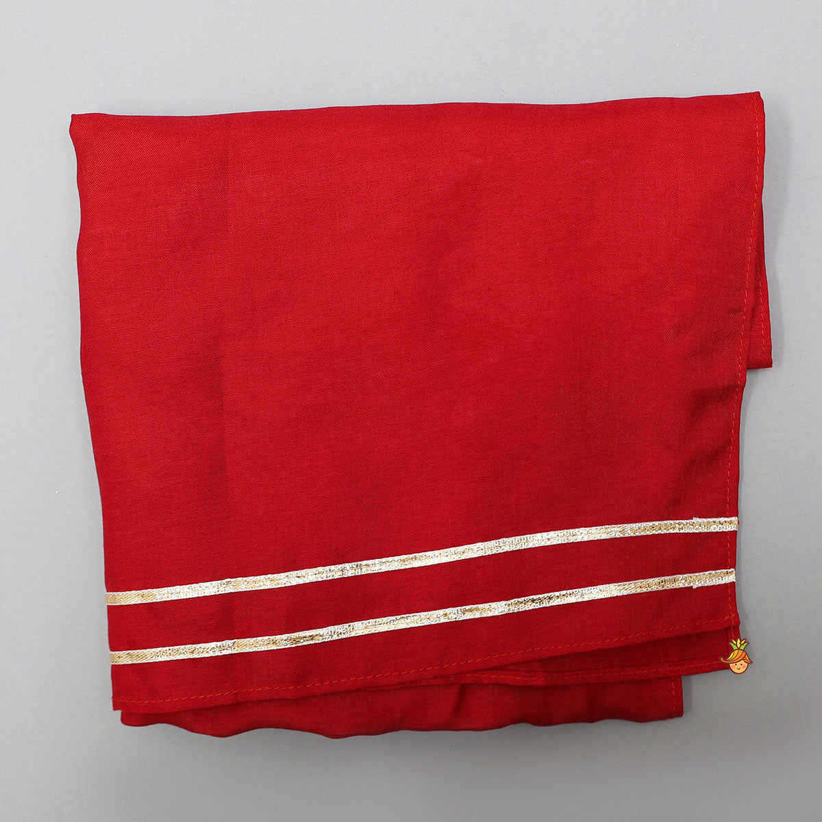 Pleated Armhole Kurti And Sharara With Matching Dupatta