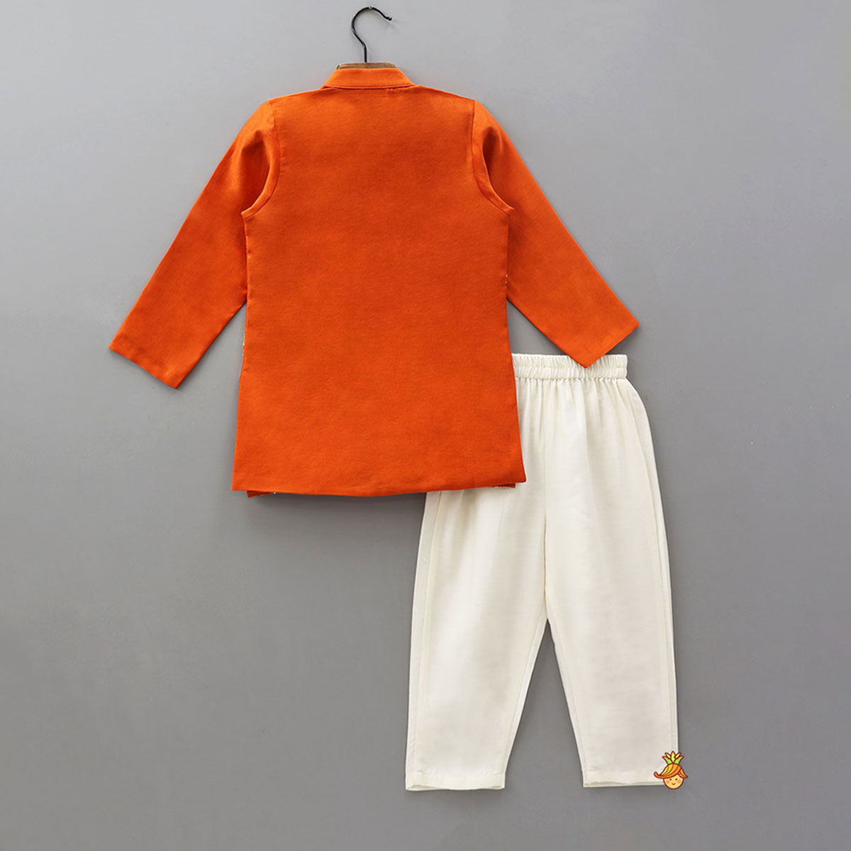 Ethnic Jacket Style Kurta And Pyjama