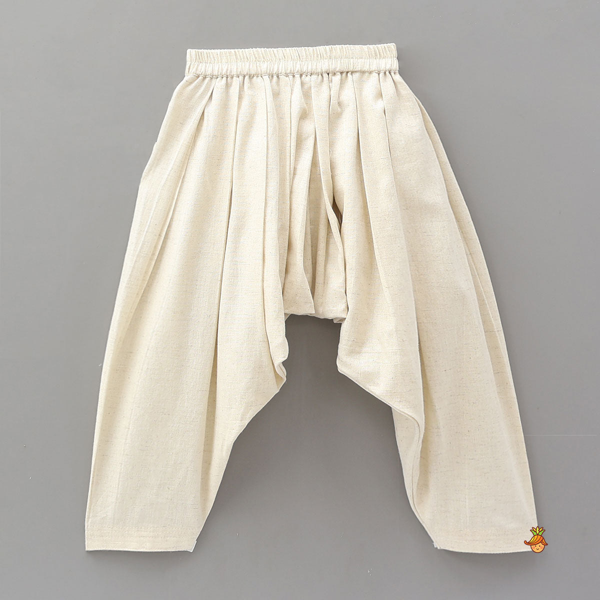 Ethnic Kurta With Thread-Embroidered Open Jacket And Patiala